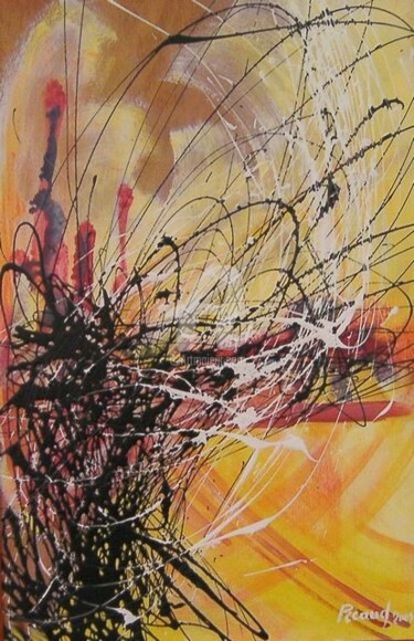 Pittura intitolato "Envol" da Chris Laure, Opera d'arte originale, Olio
