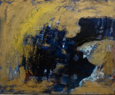 Pittura intitolato "N°54 Innerworld" da Chris Le Guen Drianne, Opera d'arte originale, Olio Montato su Telaio per barella in…