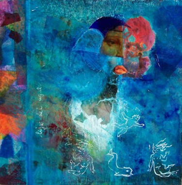 Collages intitulée "Porte océane" par Christelle Dreux, Œuvre d'art originale, Photographie non manipulée