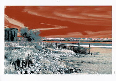 Printmaking titled "L'Eguille, La Point…" by Chrisgraphie, Original Artwork, Screenprinting