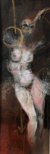 Pittura intitolato "NU07" da Chrislen, Opera d'arte originale, Acrilico