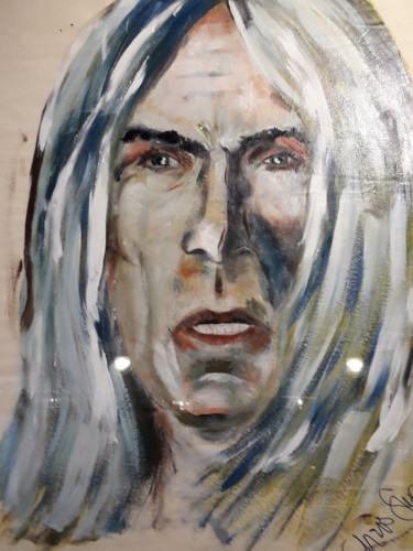 Painting titled "Iggy pops" by Chris, Original Artwork, Acrylic