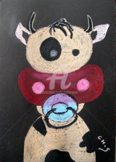Painting titled "Baby" by Chris.Sopena, Original Artwork