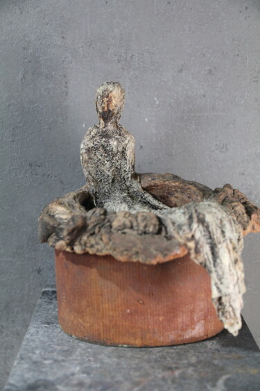 雕塑 标题为“Skulptur 768” 由Christa Riemann, 原创艺术品, 木