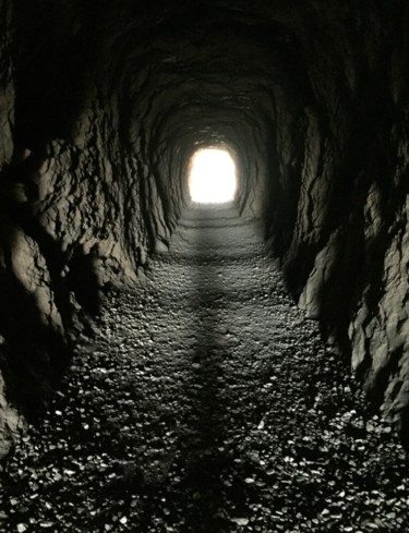 Photographie intitulée "Le tunnel" par Christine Stalder, Œuvre d'art originale