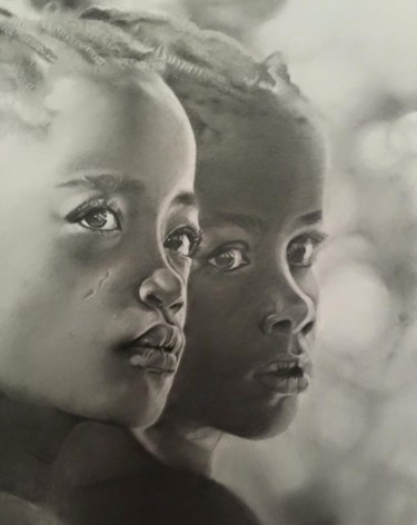 Dessin intitulée "image.jpg" par Christel David, Œuvre d'art originale, Graphite