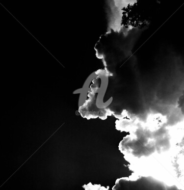 Photographie intitulée "Abstract clouds I" par Christelle Crokaert, Œuvre d'art originale