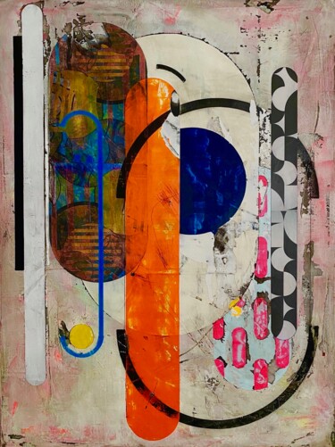 Pintura titulada "DIRTY" por Christelle Riffet (Céhère), Obra de arte original, Acrílico Montado en Bastidor de camilla de m…