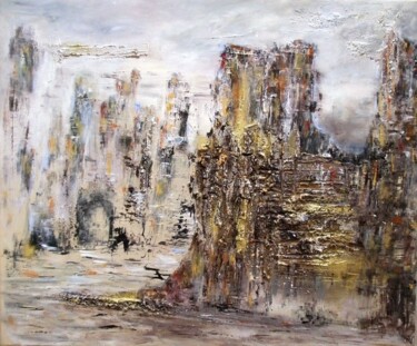 Painting titled "Canyonlands" by Christelle Veron Cherbonnier, Original Artwork