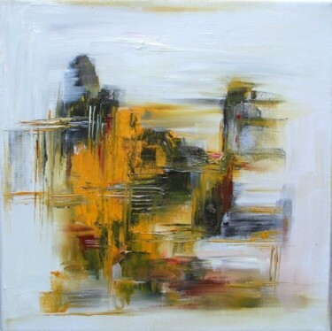 Painting titled "Mystérieux Hoggar" by Christelle Veron Cherbonnier, Original Artwork