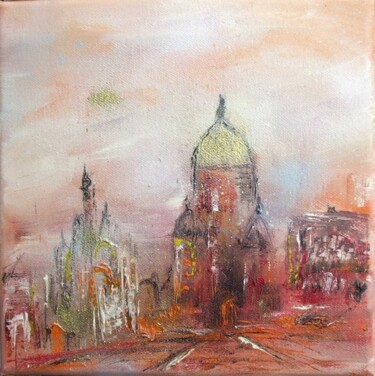 Painting titled "Palazzo" by Christelle Veron Cherbonnier, Original Artwork