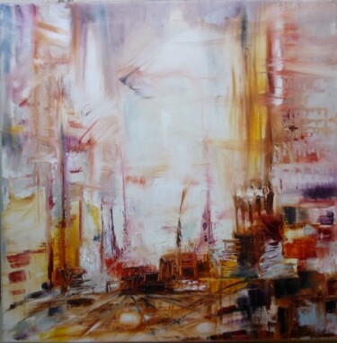 Painting titled "Paris music" by Christelle Veron Cherbonnier, Original Artwork