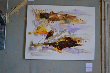 Painting titled "Exposition  au chât…" by Christelle Veron Cherbonnier, Original Artwork