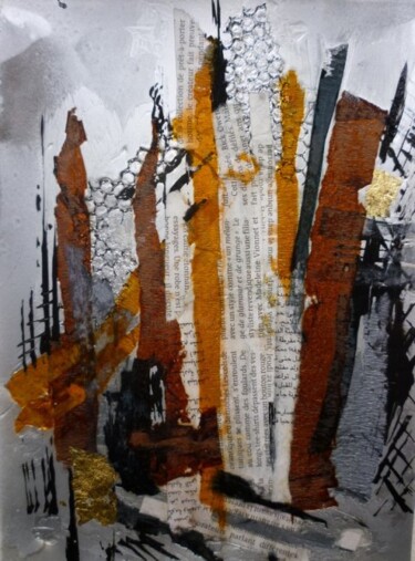 Painting titled "Ciudad" by Christelle Veron Cherbonnier, Original Artwork