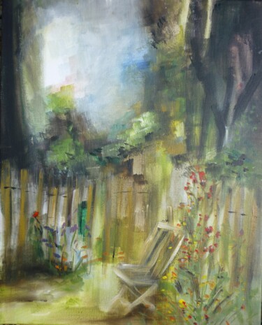 Peinture intitulée "Fleurs de clairière" par Christelle Veron Cherbonnier, Œuvre d'art originale, Acrylique