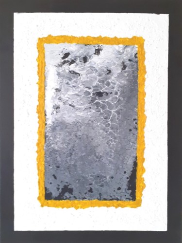 Malerei mit dem Titel "202006 Alchimie" von Christelle Huillery, Original-Kunstwerk, Acryl