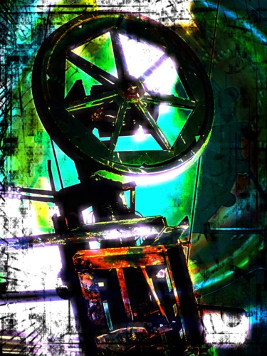 Timeless mecanics Digitale Künste mit dem Titel "Timeless mecanics" von Céhère, Original-Kunstwerk, 2D Digital Work