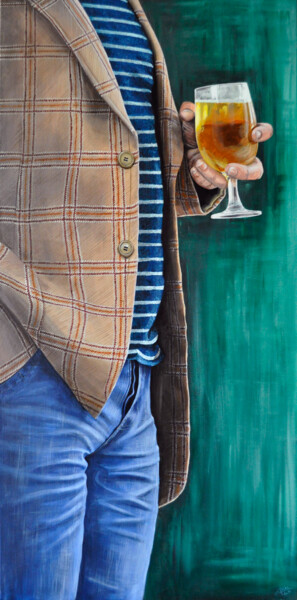 Pintura titulada "sans-pression" por Christian Assel, Obra de arte original, Acrílico Montado en Bastidor de camilla de made…