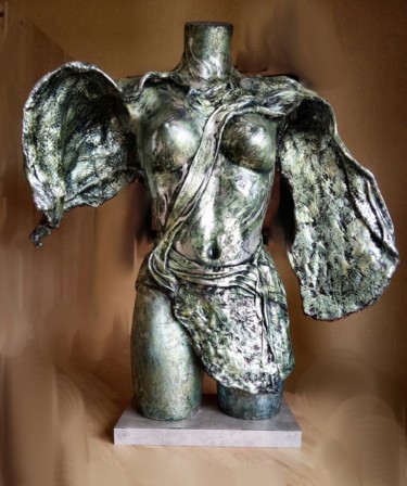 Scultura intitolato "Venus sculpture" da Christian Bessede, Opera d'arte originale, Resina