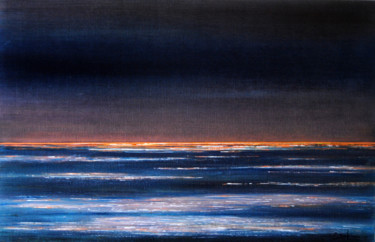 Pintura intitulada "Ombres et lumières…" por Christian Biard, Obras de arte originais, Óleo