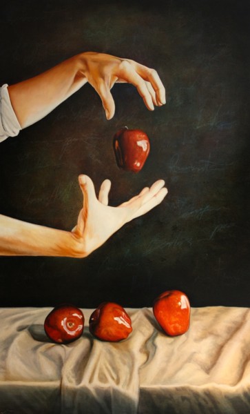 Malarstwo zatytułowany „Manos Prohibidas, M…” autorstwa Christian Borbolla, Oryginalna praca