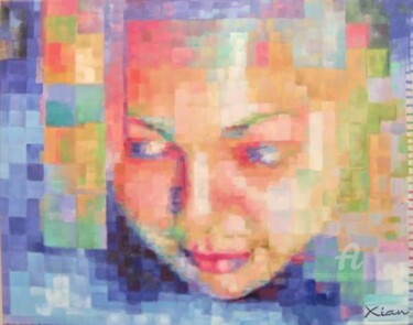 Peinture intitulée "La «Klee» du casse-…" par Christian Boulad (Xian), Œuvre d'art originale, Huile