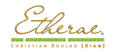 Artisanat intitulée "LOGO ETHERAE" par Christian Boulad (Xian), Œuvre d'art originale