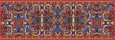 Art textile intitulée "Harleyllujah : (Urb…" par Christian Boulad (Xian), Œuvre d'art originale