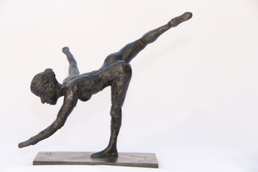 Skulptur mit dem Titel "La ballerine d'Edga…" von Christian Candelier, Original-Kunstwerk, Bronze