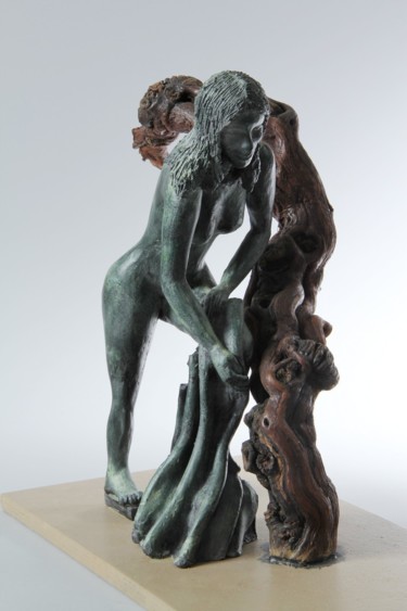 Скульптура под названием "Aurore" - Christian Candelier, Подлинное произведение искусства, Керамика