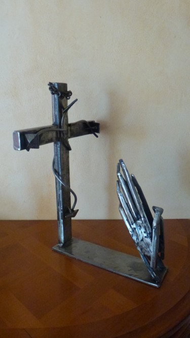 Sculpture titled "099.jpg" by Christian Canivenc, Original Artwork, Metals