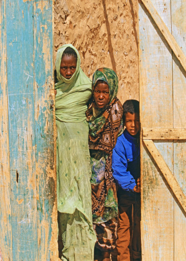 Fotografía titulada "Africa : Écoliers d…" por Christian Clausier, Obra de arte original