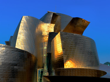 Photographie intitulée "Musee Guggenheim" par Christian Clausier, Œuvre d'art originale