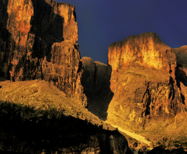 Photographie intitulée "Dolomites" par Christian Clausier, Œuvre d'art originale