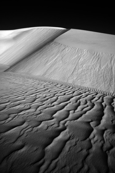 Photographie intitulée "Grande mer de sable" par Christian Clausier, Œuvre d'art originale