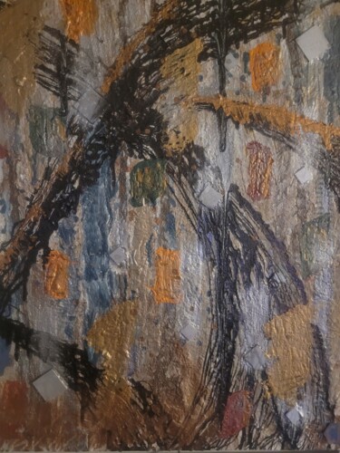 Peinture intitulée "Éclats et Textures…" par Christian Debien, Œuvre d'art originale, Huile Monté sur Châssis en bois