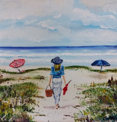 "Пляж" başlıklı Tablo Christian Garnier tarafından, Orijinal sanat, Akrilik