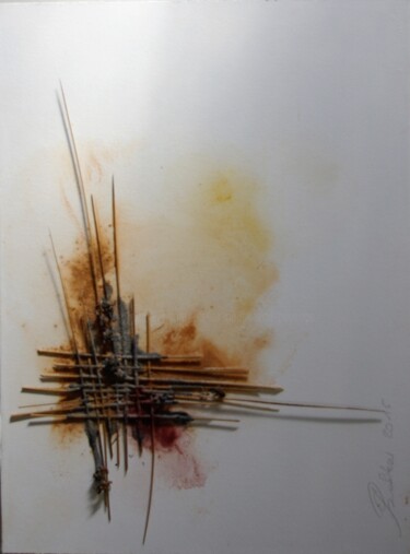 Картина под названием "Libre" - Christian Gaufreteau, Artiste-Jardinier, Подлинное произведение искусства, Пигменты Установл…