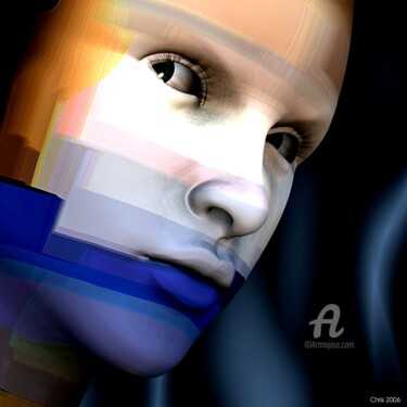 Arts numériques intitulée "Les couleurs de l'â…" par Christian Pavet, Œuvre d'art originale