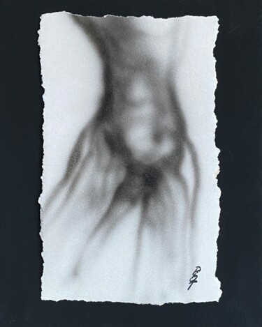 Malerei mit dem Titel "Sans titre 7" von Christian Piot, Original-Kunstwerk, Airbrush