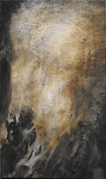 Peinture intitulée "sans-titre" par Christian Piot, Œuvre d'art originale, Huile