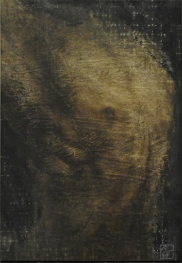 Peinture intitulée "sans-titre-35x49.jpg" par Christian Piot, Œuvre d'art originale