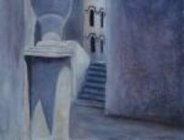 Peinture intitulée "LES CYCLADES -AMARG…" par Christian Seyssel, Œuvre d'art originale
