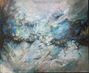 Painting titled "ENERGIE" by Christiane Gilbert, Original Artwork, Acrylic
