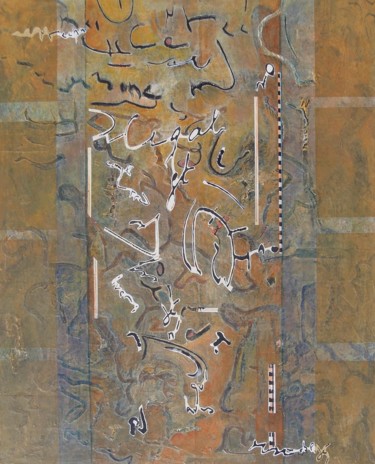 Me Faire Collages titled "Me Faire" by Christiane Seguin, Original Art, Acrylic Mounted on Wood Panel