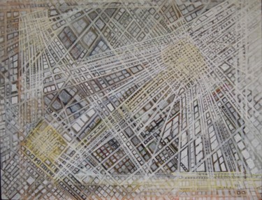 Pièces à fournir Collages titled "Pièces à fournir" by Christiane Seguin, Original Art, Collages Mounted on Wood Panel