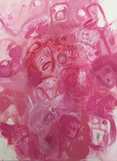 Peinture intitulée "humeur incertaine 3" par Christiane Sottile, Œuvre d'art originale, Pigments