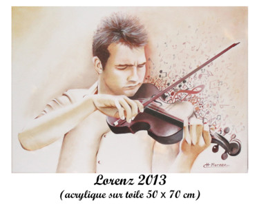 Peinture intitulée "lorenz.jpg" par Christiana Moreau, Œuvre d'art originale