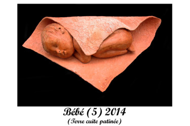 Sculpture intitulée "bebe5.jpg" par Christiana Moreau, Œuvre d'art originale
