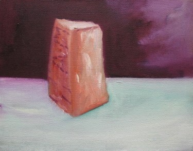Schilderij getiteld "Parmesan, huile/toi…" door Christian Lopez, Origineel Kunstwerk